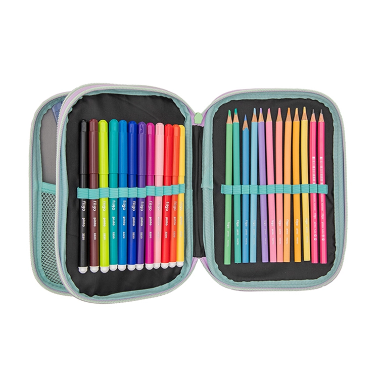 Cartuchera Escolar Filgo 2026 3D Rigid Digital Style Art.CA26-R3D-001